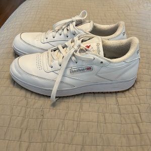 GUC Reebok Double Club C White Sneakers